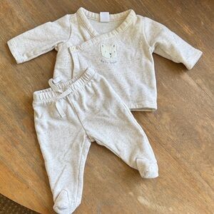 GAP Kids Matching Set in Light Gray